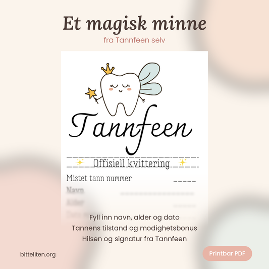Tannfeens kvittering